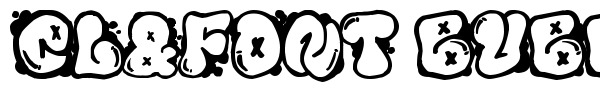 El&Font Bubble font preview